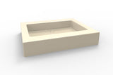Hydro Systems BLO2218SSS-WHI BLOCK 22X18 SOLID SURFACE SINK - WHITE