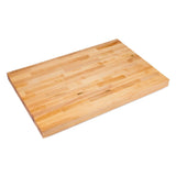 John Boos BKSC86O Boss Hard Maple Commercial-Grade Countertops - 2-1/4 Thick, 168"L x 30"W, Natural Oil MPL BKSC 168X30X2-1/4 OIL