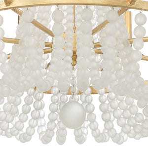Bella 8 Light Antique Gold Chandelier BLA-10668-GA