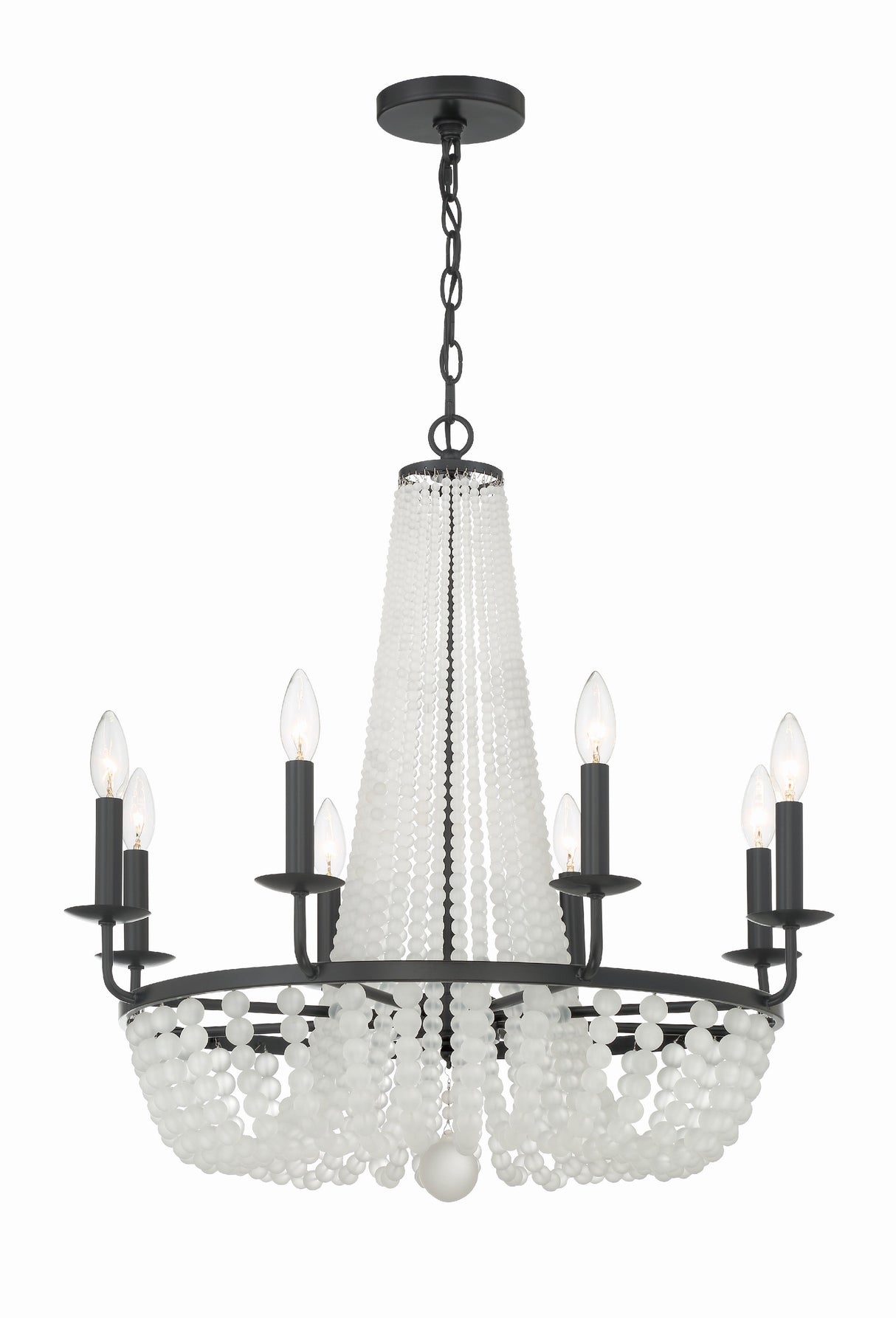 Bella 8 Light Antique Gold Chandelier BLA-10668-GA