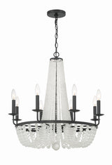 Bella 8 Light Antique Gold Chandelier BLA-10668-GA