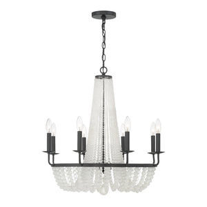 Bella 8 Light Antique Gold Chandelier BLA-10668-GA