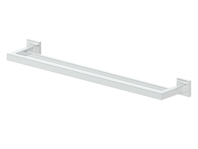 ZLINE Bliss Double Towel Rail (BLS-TRD)-Bathroom Accessories-BLS-TRD-CH ZLINE Kitchen and Bath