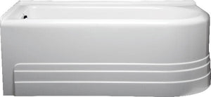 Americh BO6032TLA2-BI Bow 6032 Left Hand - Tub Only / Airbath 2 - Biscuit