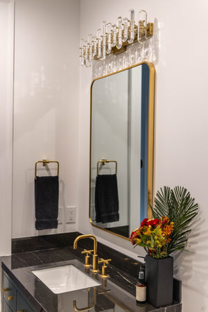 Bolton 3 Light Aged Brass Bathroom Vanity BOL-8883-AG