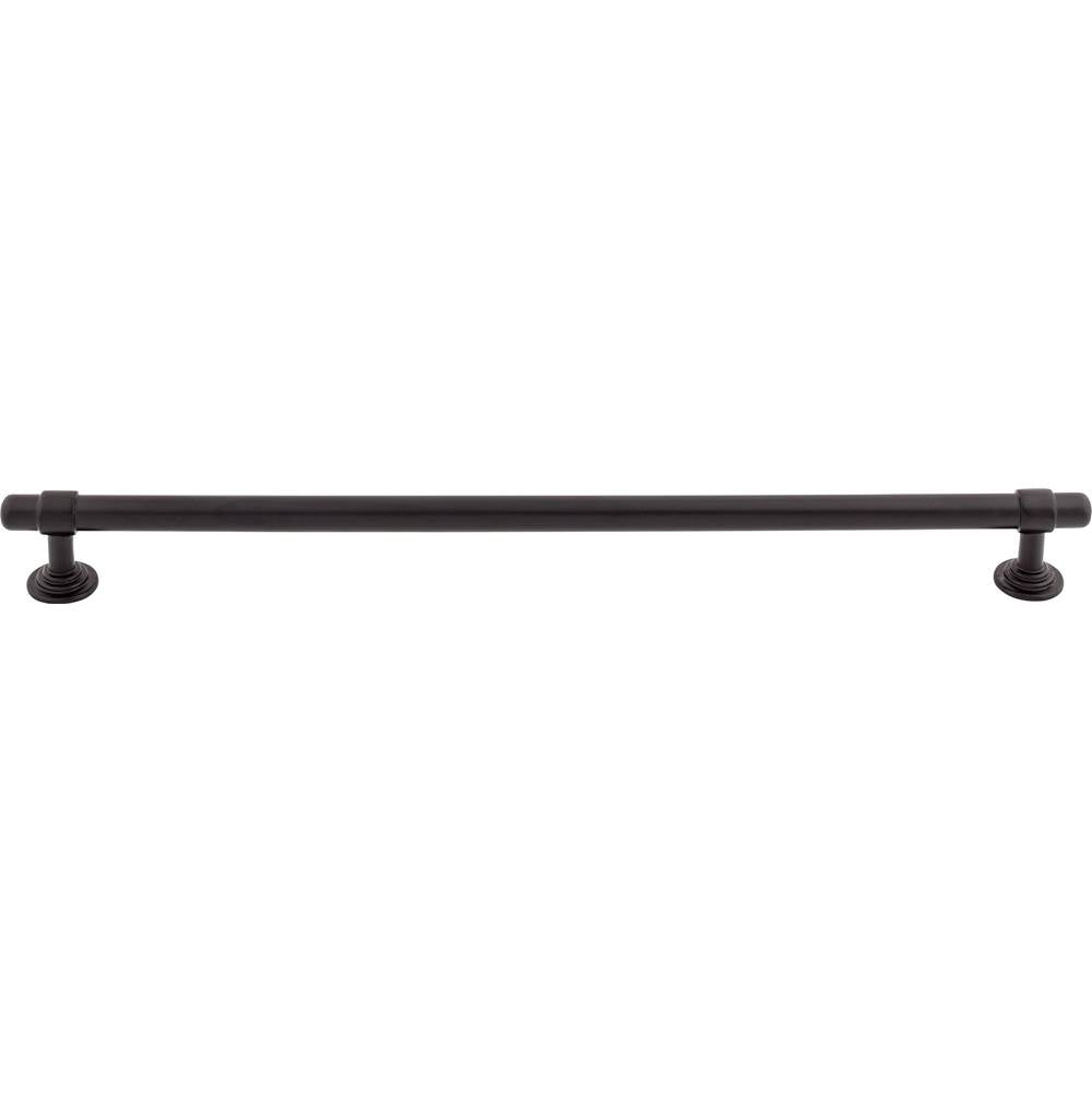 Top Knobs TK3006 Ellis Pull 12 Inch (c-c) - Flat Black