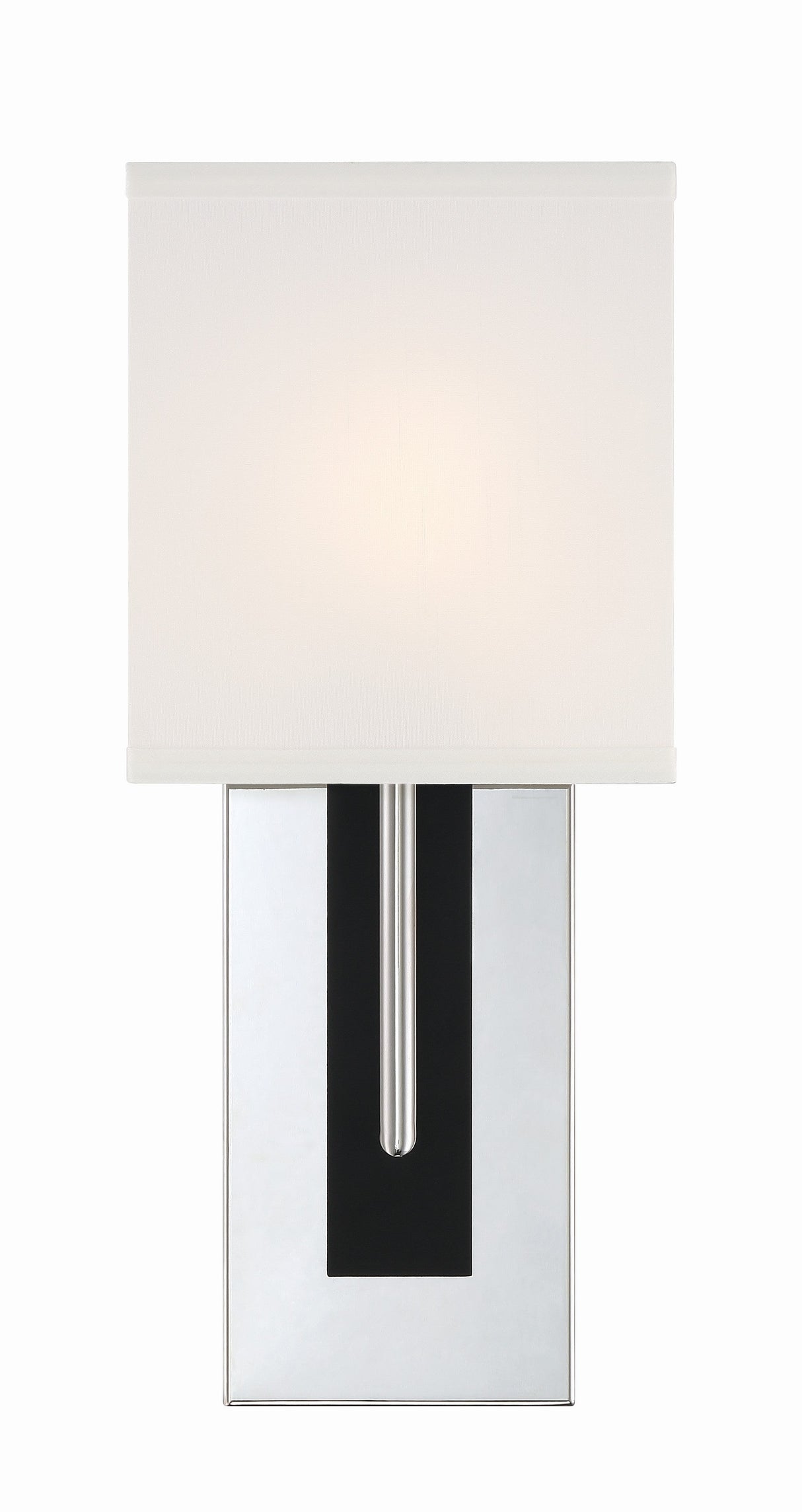 Brent 1 Light Polished Nickel Sconce BRE-A3631-PN