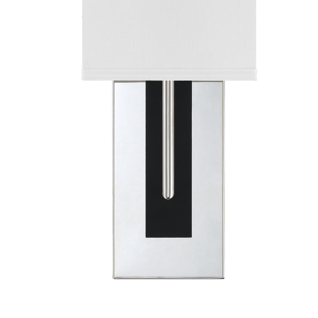 Brent 1 Light Polished Nickel Sconce BRE-A3631-PN