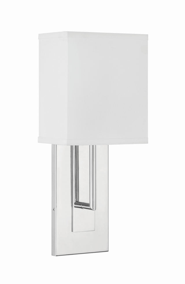 Brent 1 Light Polished Nickel Sconce BRE-A3631-PN