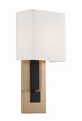 Brent 1 Light Polished Nickel Sconce BRE-A3631-PN