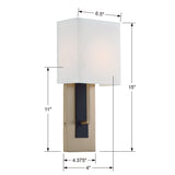 Brent 1 Light Polished Nickel Sconce BRE-A3631-PN