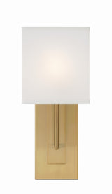 Brent 1 Light Polished Nickel Sconce BRE-A3631-PN