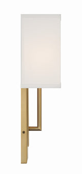 Brent 1 Light Polished Nickel Sconce BRE-A3631-PN