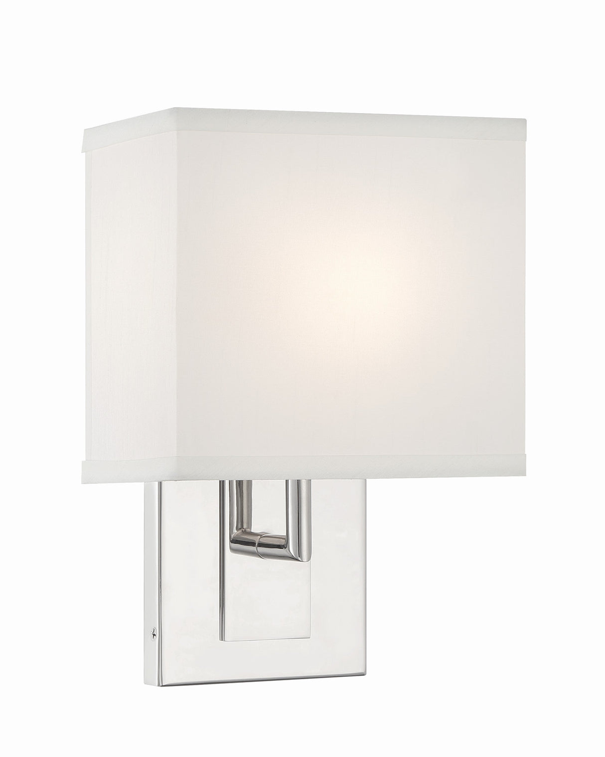 Brent 1 Light Polished Nickel Sconce BRE-A3632-PN