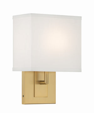 Brent 1 Light Vibrant Gold Sconce BRE-A3632-VG