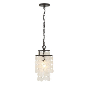Brielle 1 Light Dark Bronze Mini Pendant BRI-3000-DB