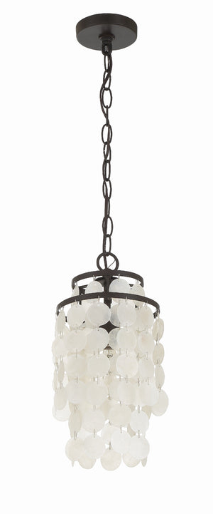 Brielle 1 Light Dark Bronze Mini Pendant BRI-3000-DB