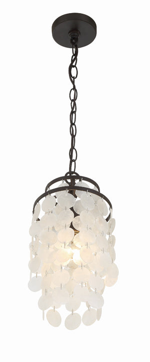 Brielle 1 Light Dark Bronze Mini Pendant BRI-3000-DB