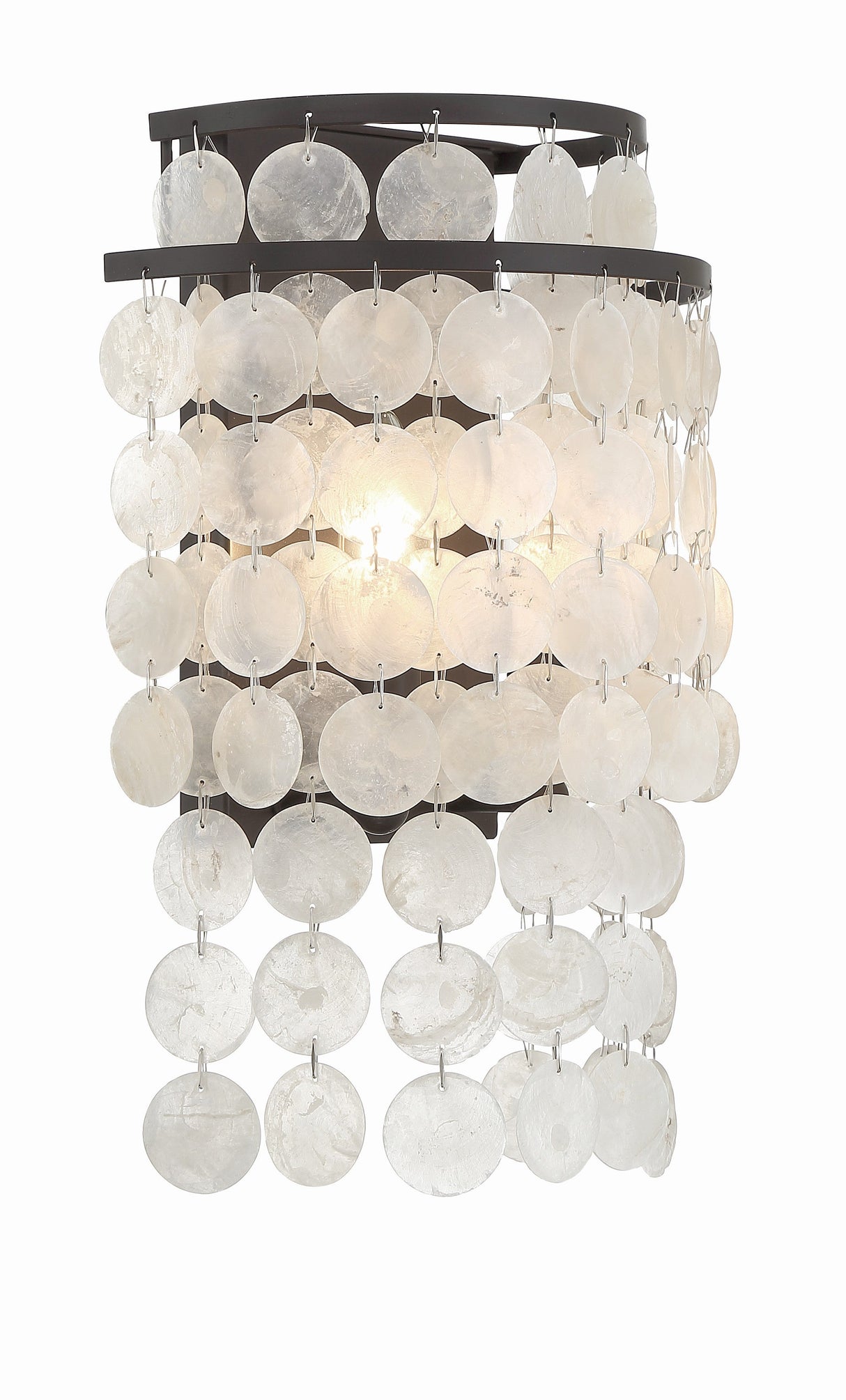 Brielle 2 Light Dark Bronze Sconce BRI-3002-DB