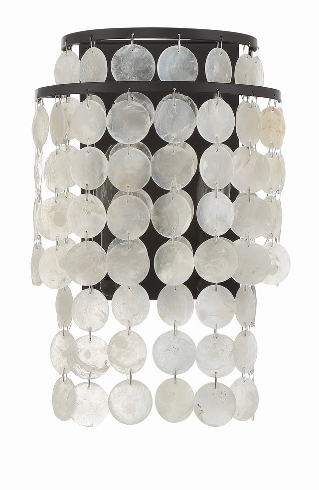 Brielle 2 Light Dark Bronze Sconce BRI-3002-DB