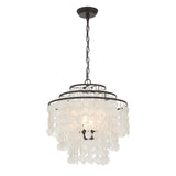 Brielle 4 Light Dark Bronze Chandelier BRI-3008-DB