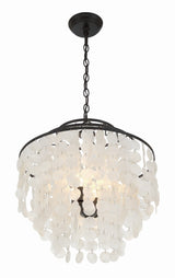 Brielle 4 Light Dark Bronze Chandelier BRI-3008-DB