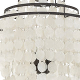 Brielle 4 Light Dark Bronze Chandelier BRI-3008-DB