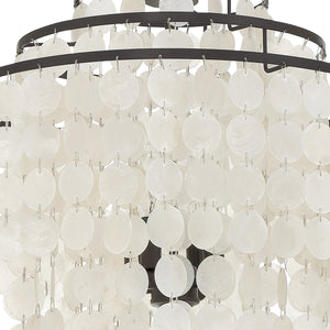 Brielle 4 Light Dark Bronze Chandelier BRI-3008-DB