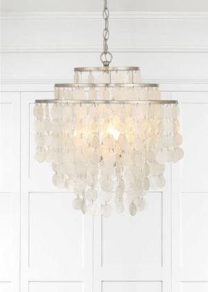 Brielle 4 Light Dark Bronze Chandelier BRI-3008-DB