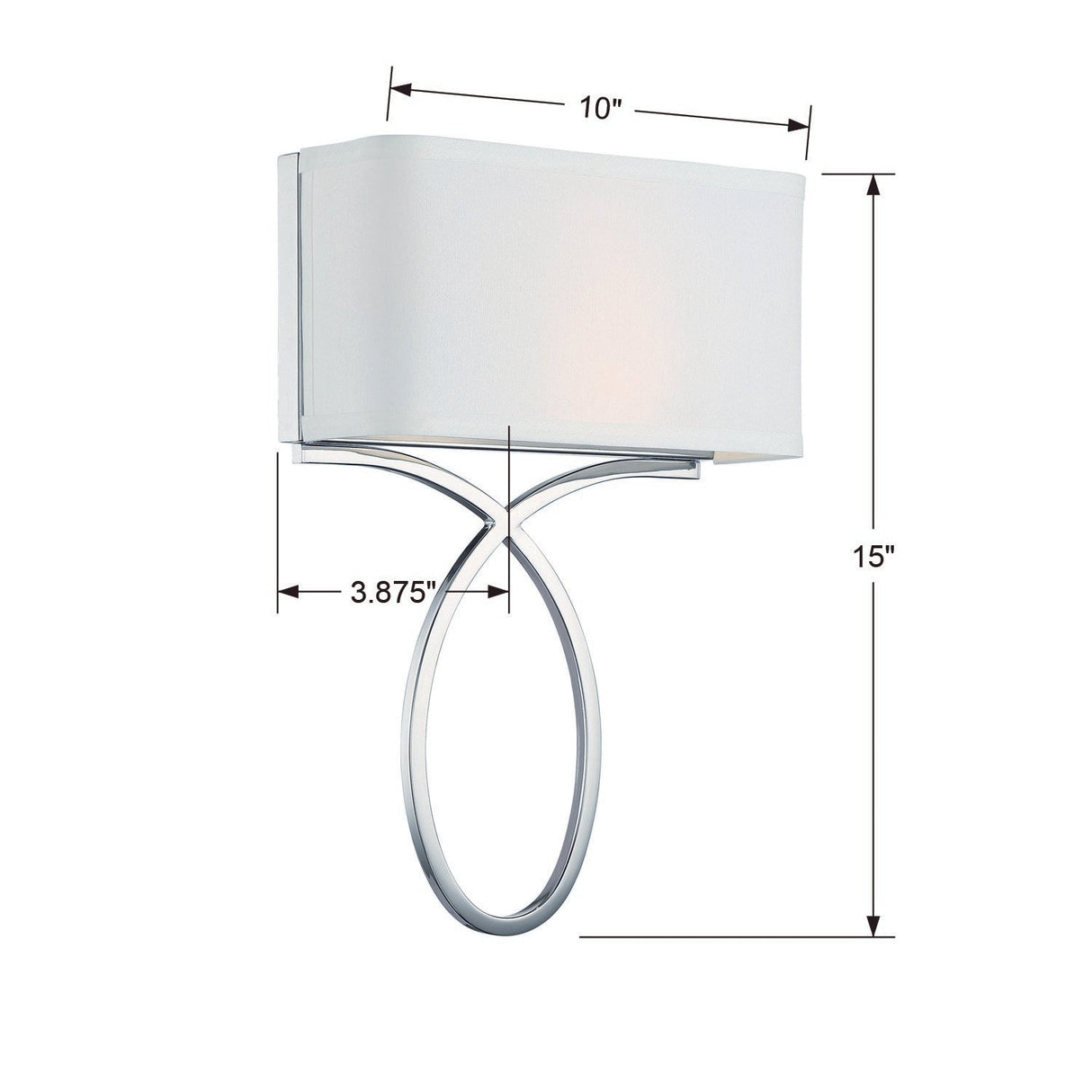 Brinkley 2 Light Black Forged Sconce BRK-A3702-BF