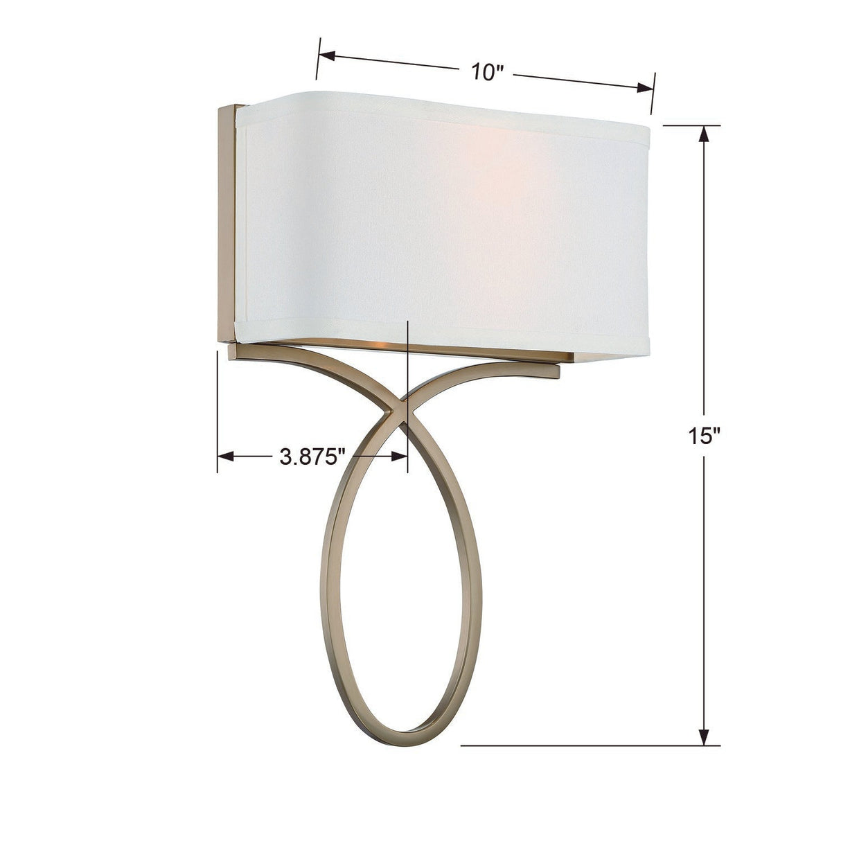 Brinkley 2 Light Black Forged Sconce BRK-A3702-BF