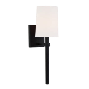 Bromley 1 Light Black Forged Sconce BRO-451-BF