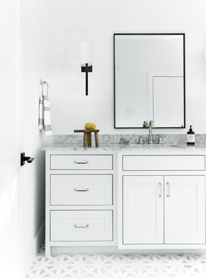 Bromley 1 Light Black Forged Sconce BRO-451-BF