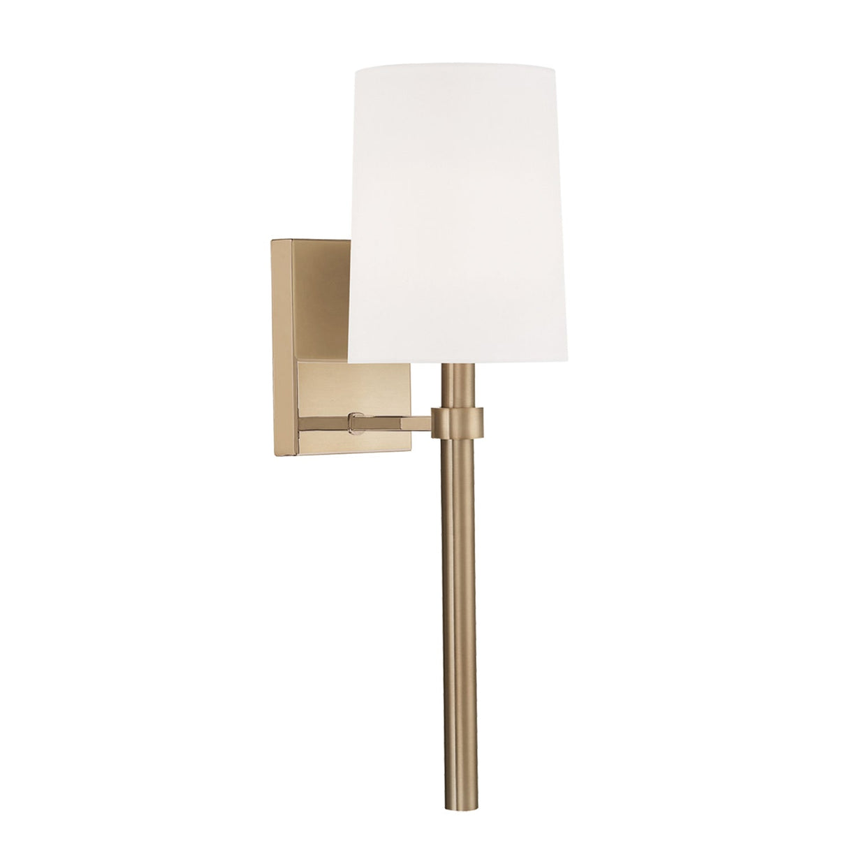 Bromley 1 Light Antique Vibrant Gold Sconce BRO-451-VG