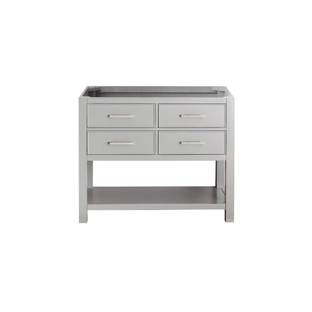 Avanity Brooks 42 in. Vanity Only in Chilled Gray finish