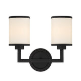 Bryant 2 Light Black Forged Sconce BRY-8002-BF