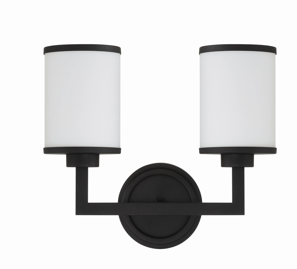 Bryant 2 Light Black Forged Sconce BRY-8002-BF