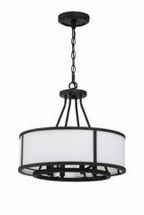 Bryant 4 Light Black Forged Chandelier BRY-8004-BF