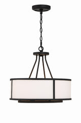 Bryant 4 Light Black Forged Chandelier BRY-8004-BF