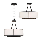 Bryant 4 Light Black Forged Chandelier BRY-8004-BF