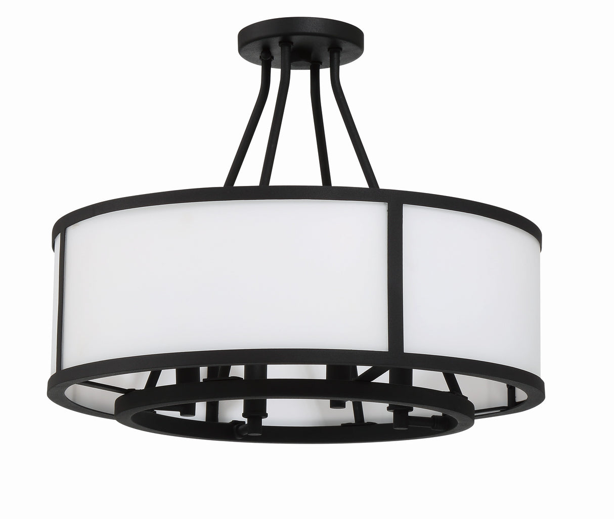 Bryant 4 Light Black Forged Semi Flush Mount BRY-8004-BF_CEILING