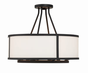 Bryant 4 Light Black Forged Semi Flush Mount BRY-8004-BF_CEILING