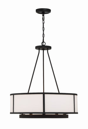 Bryant 6 Light Black Forged Chandelier BRY-8006-BF