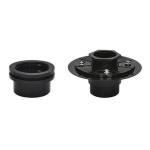 Watercourse BSFL02B 2-Inch Shower Drain Base Flange, Black