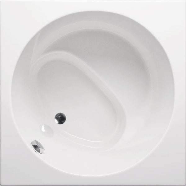 Americh BV4848BA5-WH Beverly 4848 - Builder Series / Airbath 5 Combo - White
