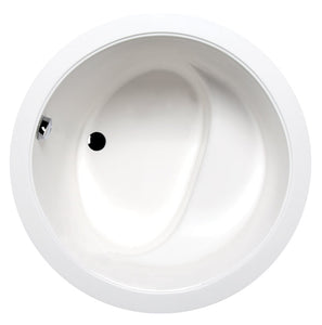 Americh BV4242TA2-WH Beverly Round 4242 - Tub Only / Airbath 2 - White