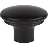 Top Knobs TK3051 Julian Oval Knob 1 3/8 Inch - Flat Black