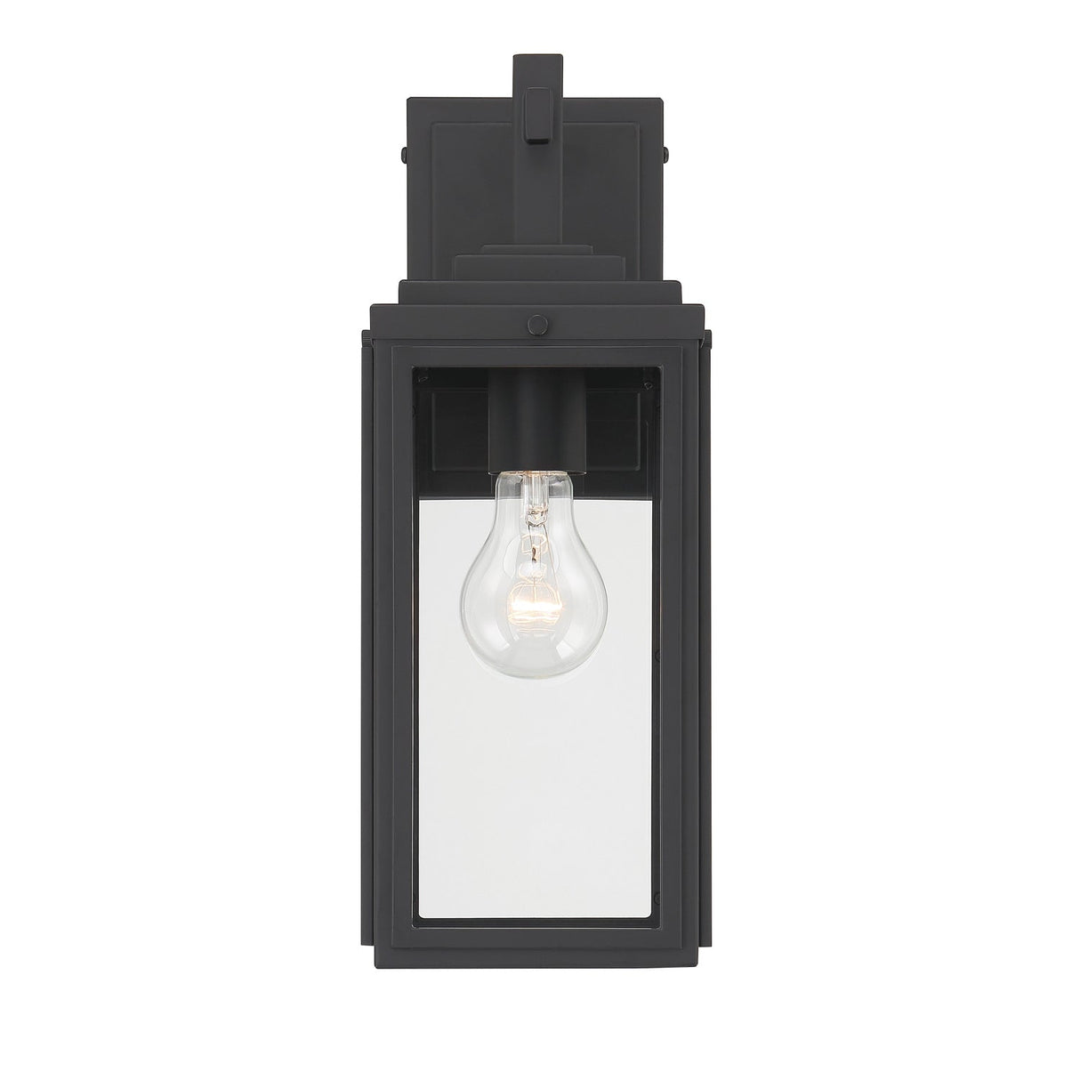Byron 1 Light Matte Black Outdoor Sconce BYR-80101-MK