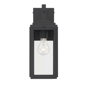Byron 1 Light Matte Black Outdoor Sconce BYR-80101-MK