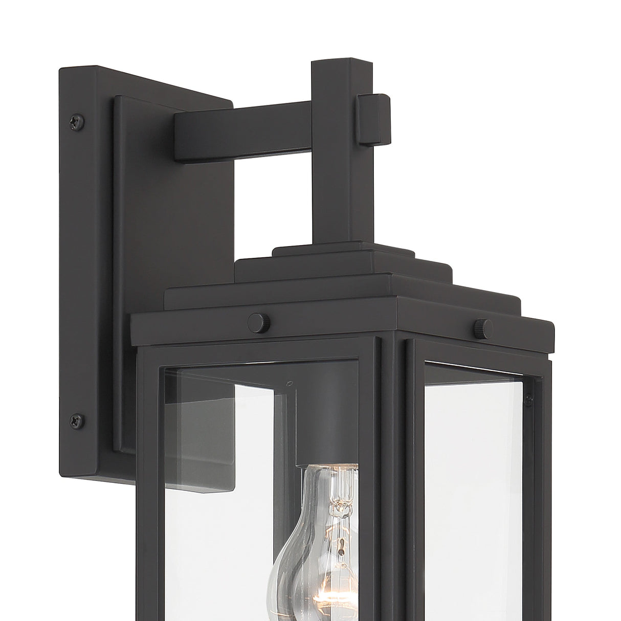 Byron 1 Light Matte Black Outdoor Sconce BYR-80101-MK